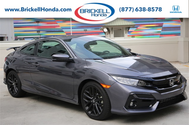 New 2020 Honda Civic Si 2d Coupe In Miami Q752034 Brickell Honda